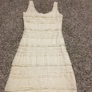 White lace dress